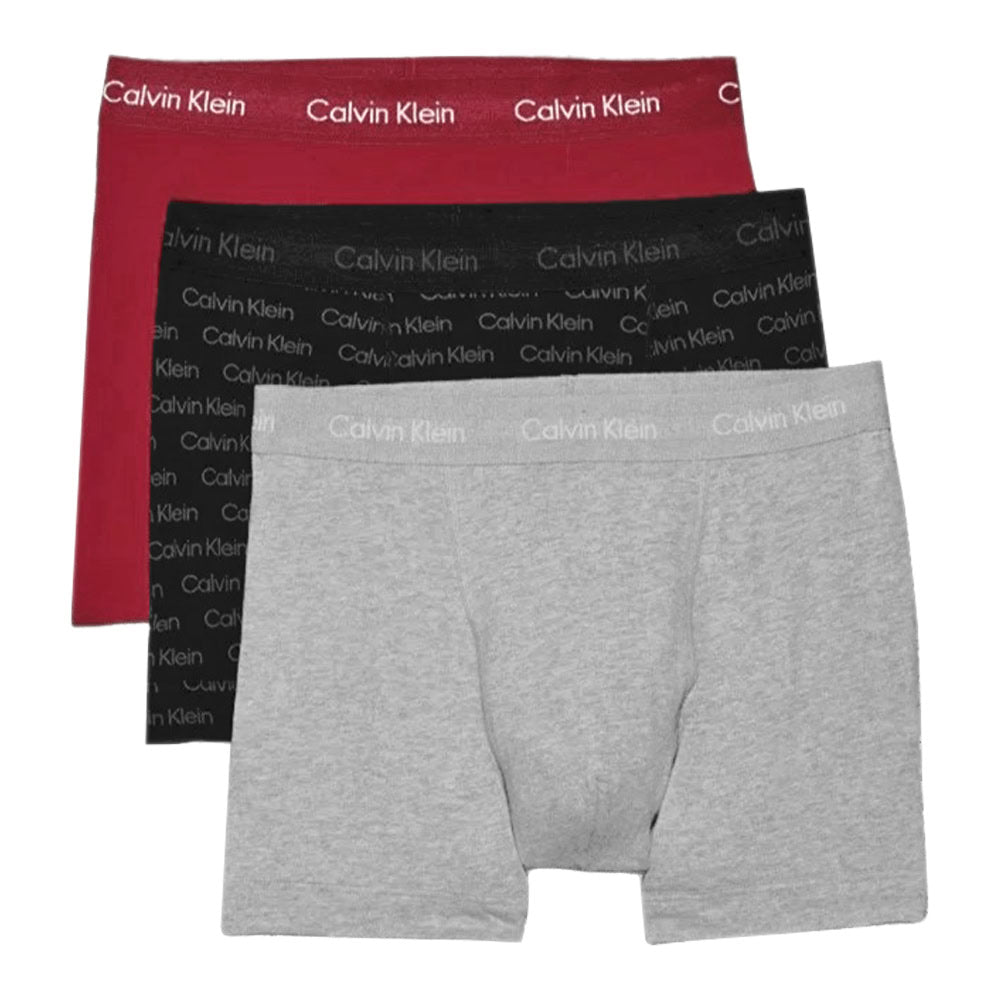 Mutande Boxer 3 Pack Multi Logo B3055A Uomo CALVINKLEIN