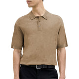 Polo in Maglia Misto Viscosa WILLIAM-KNIT Uomo POLO
