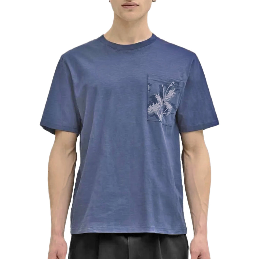 T-Shirt Fiammata Taschino Stampa MONTAUK Uomo JACKJONES