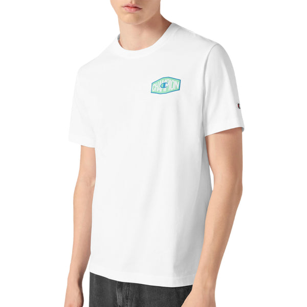 T-Shirt Logata Fronte Retro 222392 Uomo CHAMPION