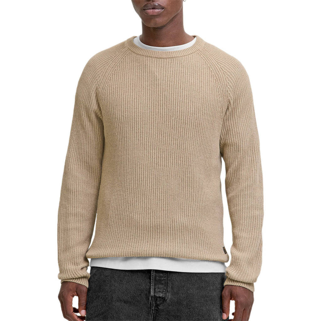 Maglione M.Raglan Costine PANNEL-KNIT Uomo JACK