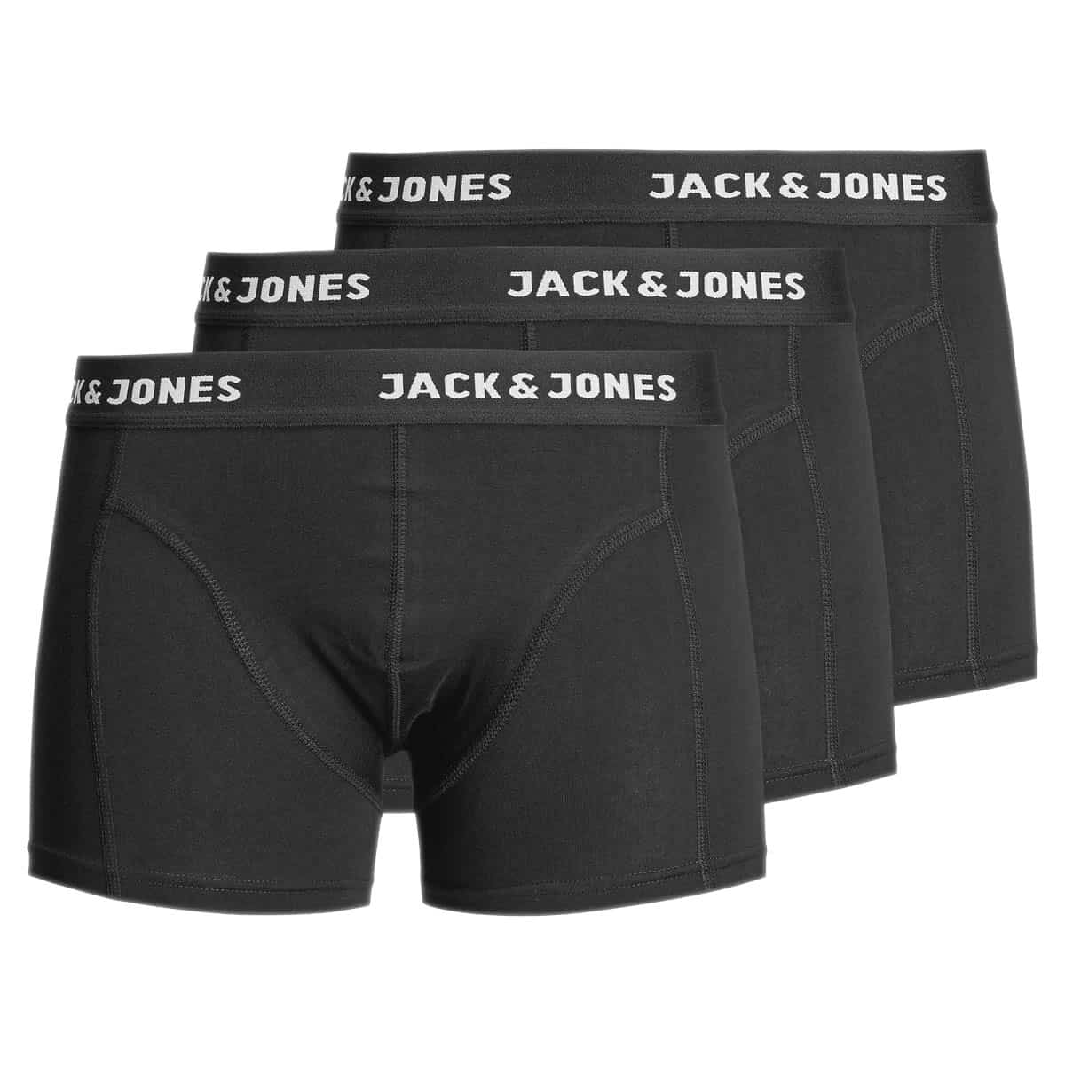 Mutande Boxer 3 Pack Text Logo ANTHONY-TRUNK Uomo JACKJONES