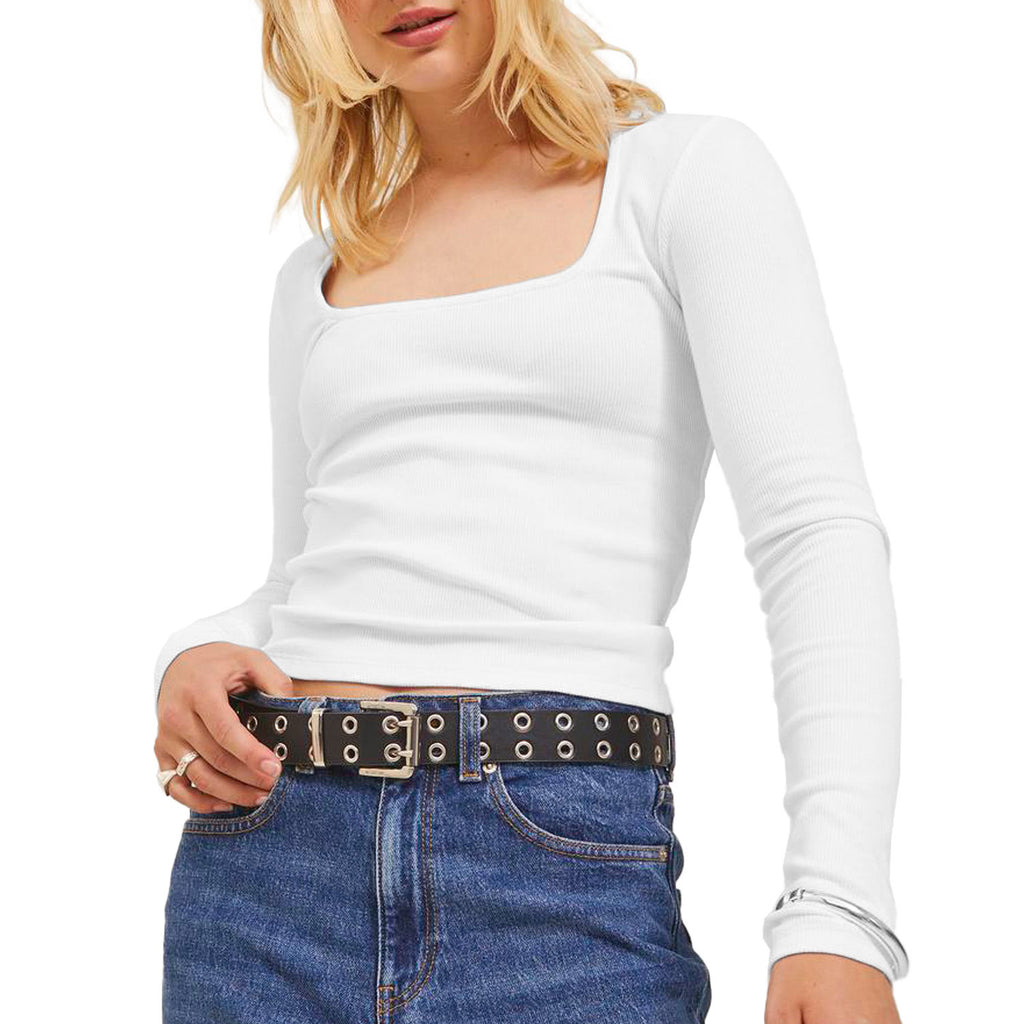 Maglietta Crop Scollo Madonna Costine FURA-SQUARE Donna JJXX