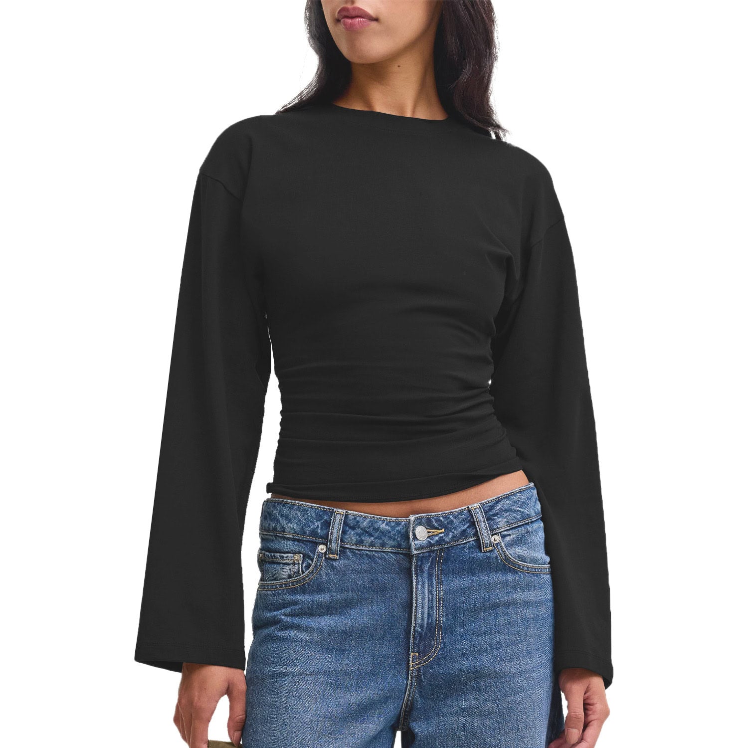 Maglietta Manica Lunga Larga PALOMA-TEE Donna JJXX