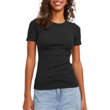 T-Shirt Slim Fit Costine Girocollo FRANKIE-TEE Donna JJXX