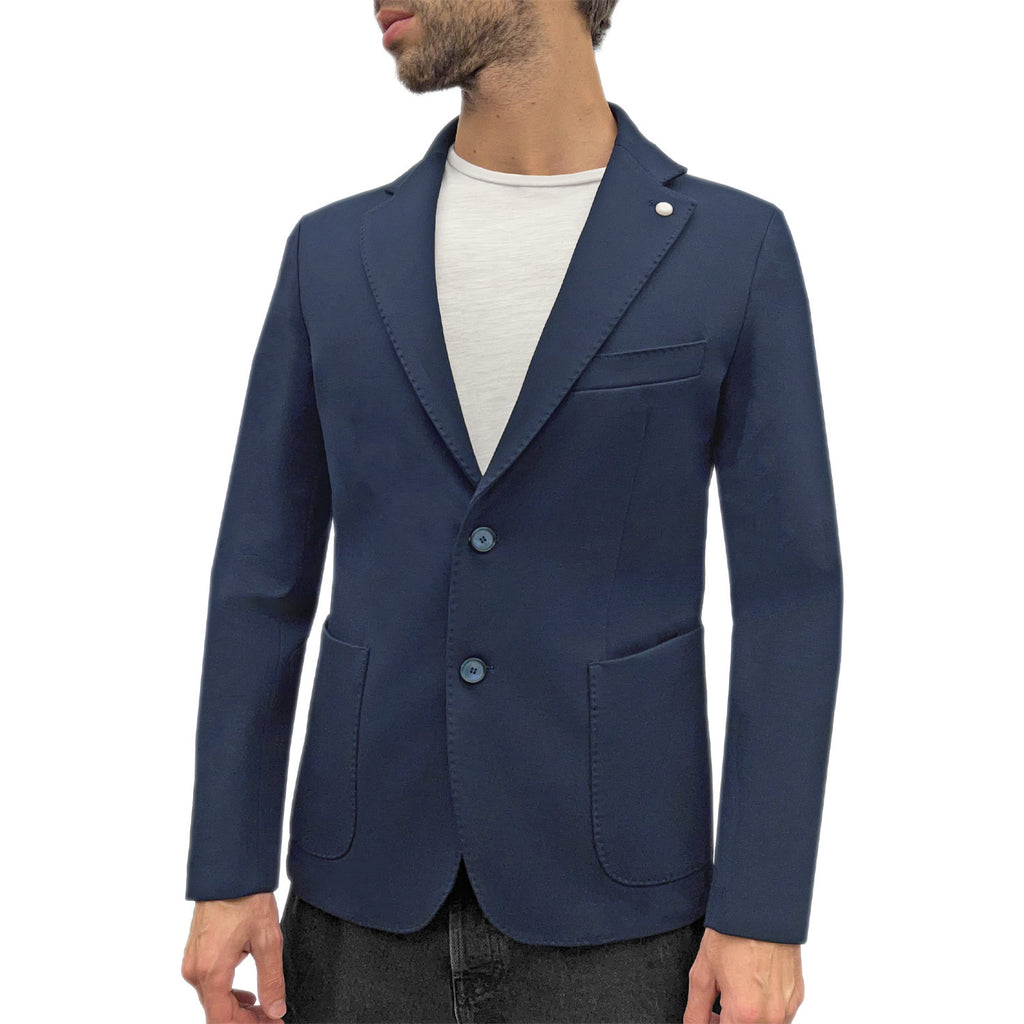 Blazer in Viscosa Elasticizzato BLS013 Uomo SQUAD
