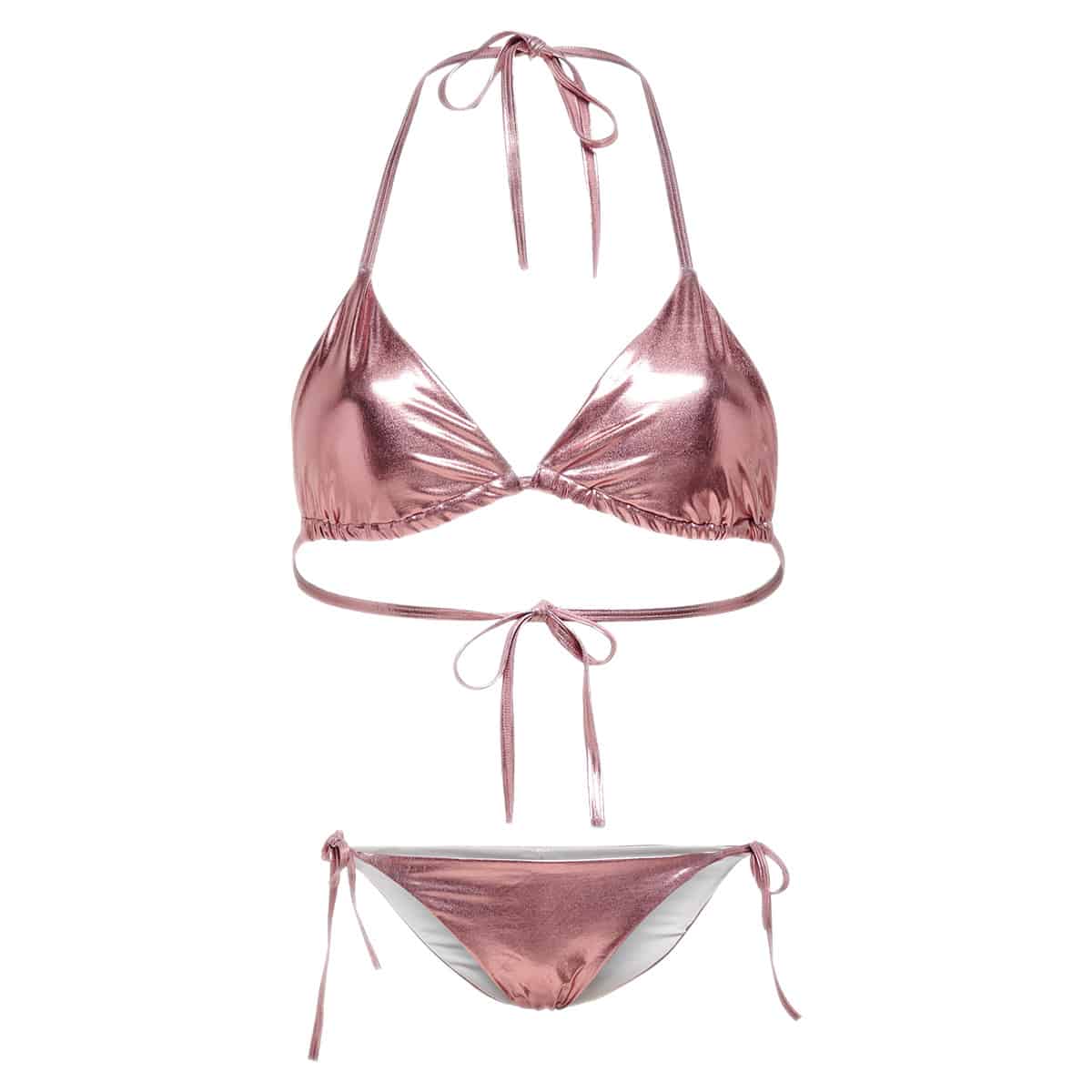 Costume Bikini Triangolo Metallizzato TALLI-BIKINI Donna ONLY