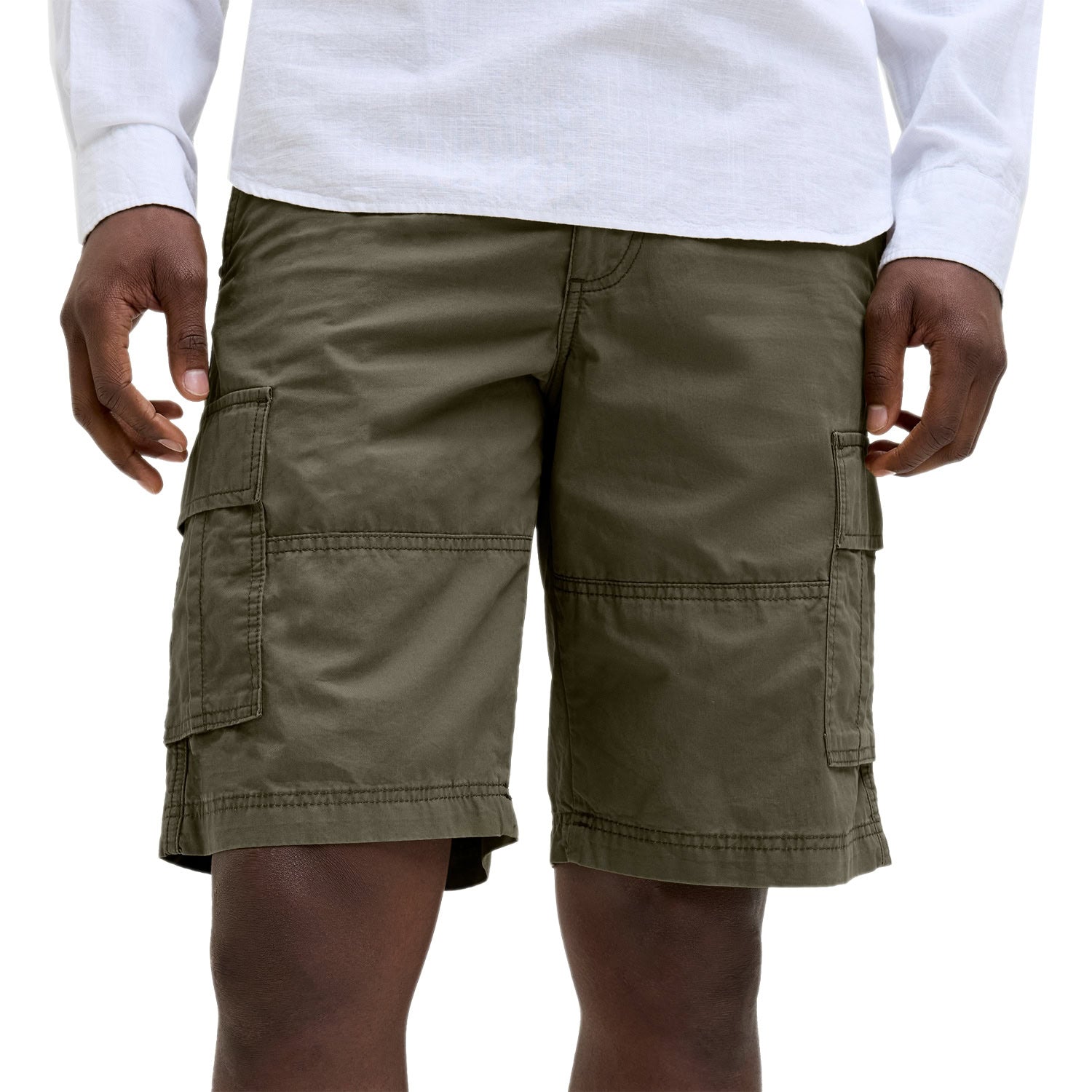 Bermuda Cargo Puro Cotone COLE-MATEO Uomo JACKJONES