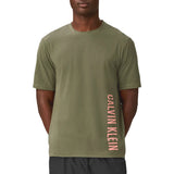 T-Shirt Oversize Logo Verticale LV00NM3019 Uomo CALVINKLEIN