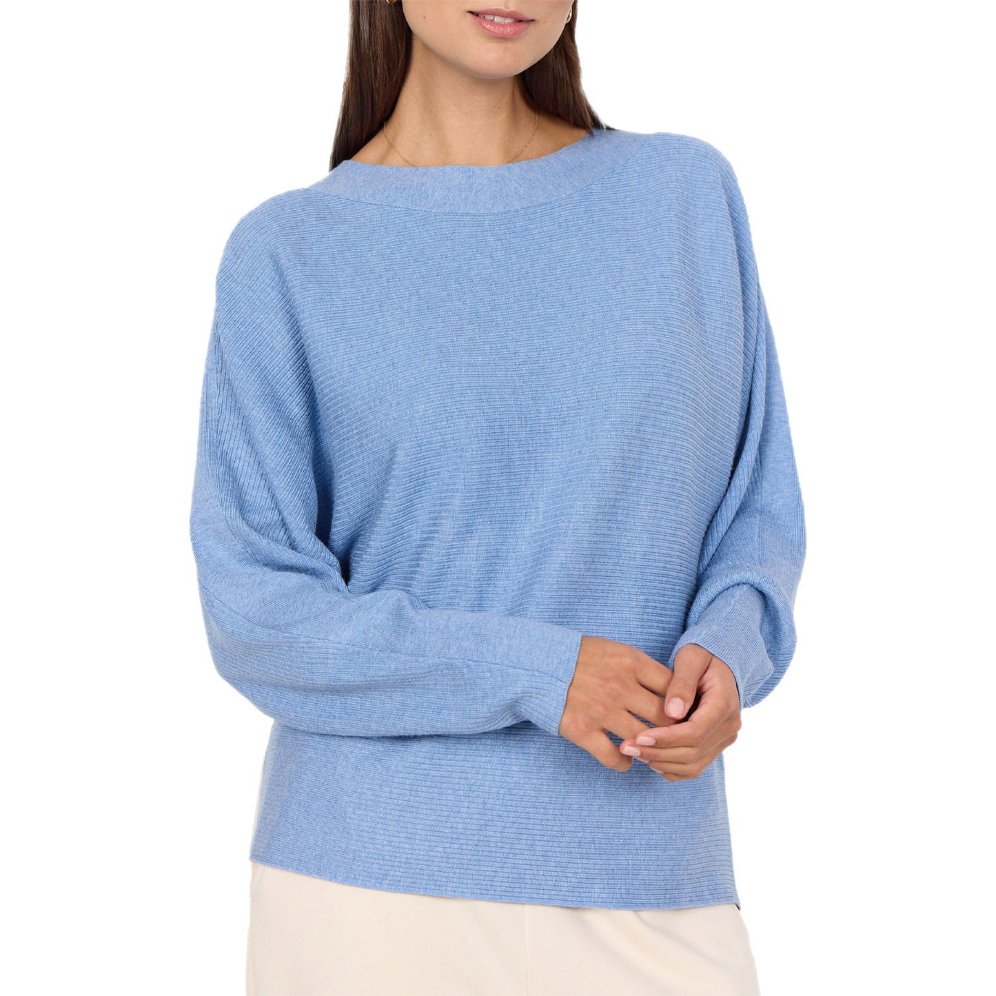 Maglia OverSize Coste Orizzontali DOLLIE663 Donna SOYA