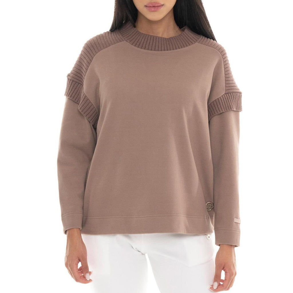 Felpa Felpata Girocollo 880T11F48 Donna LEONE