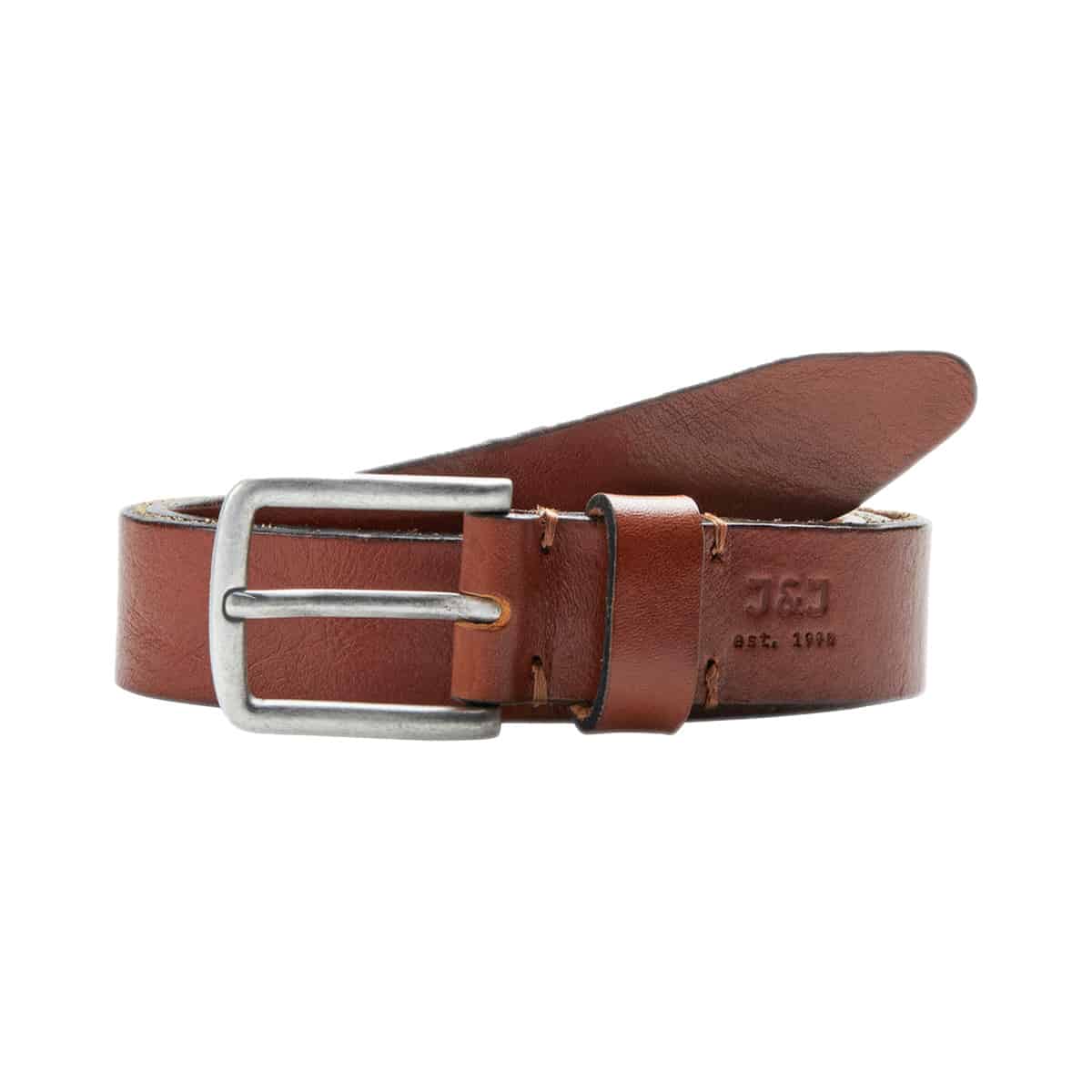Cintura 3cm Vera Pelle CLEE-BELT Uomo JACKJONES