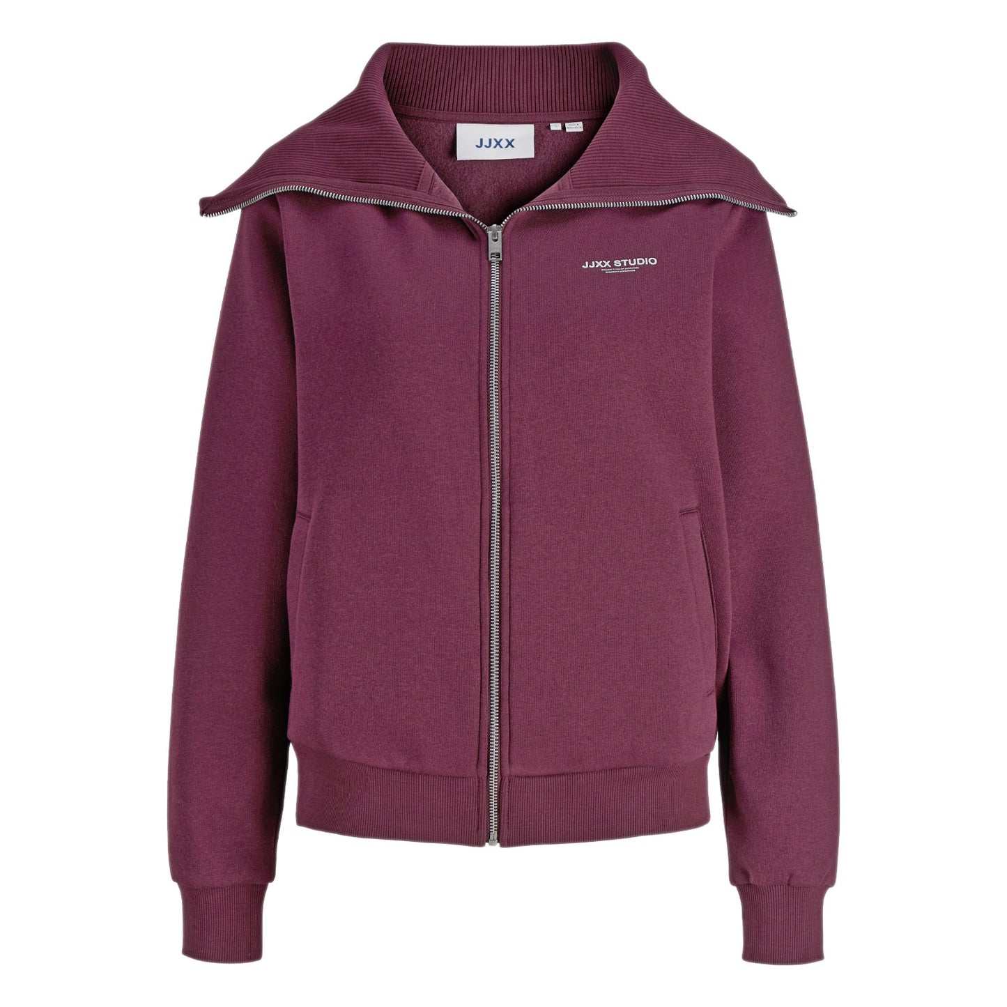 Felpa Felpata Collo Alto Full Zip STUDIO-VESTERBRO Donna JJXX