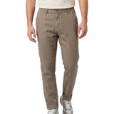 Panta Coulisse Regular Fit Misto Lino PMC207 Uomo CENSURED