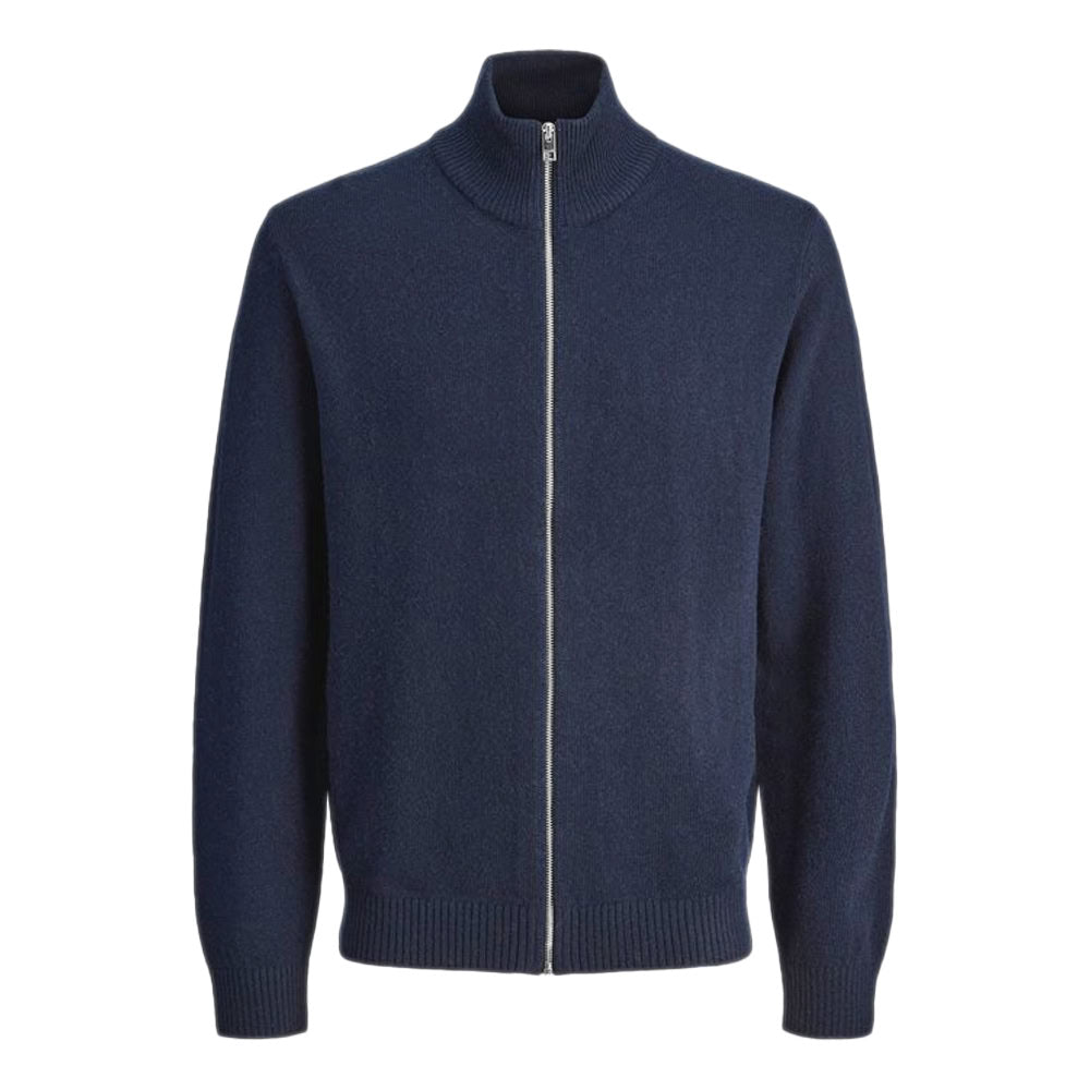 Maglia Lupetto Pura Lana Full Zip LAMBSWOOL-KNIT Uomo JACKJONES