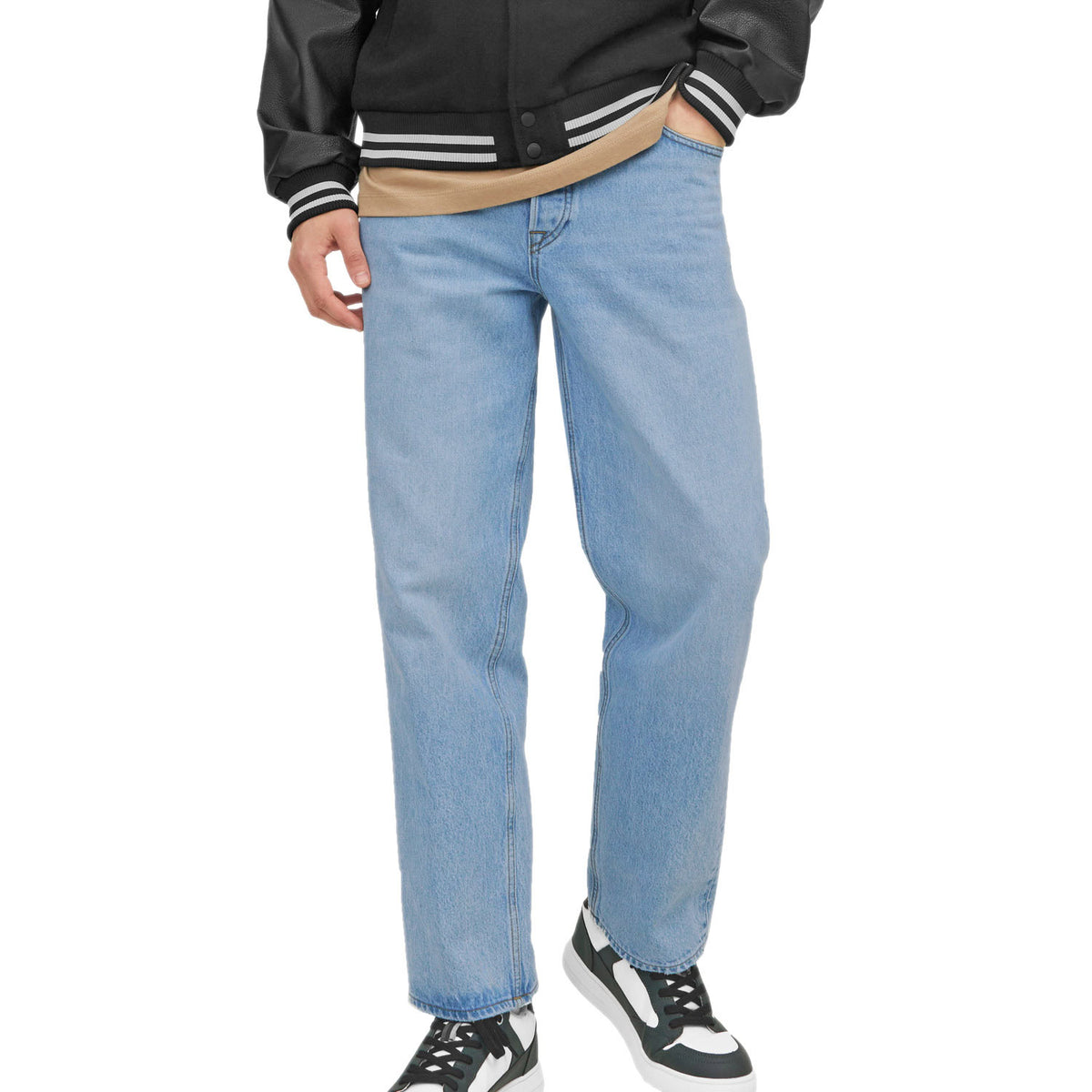 Jeans Loose Fit Puro Cotone EDDIE-ORIGINAL 911 Uomo JACKJONES