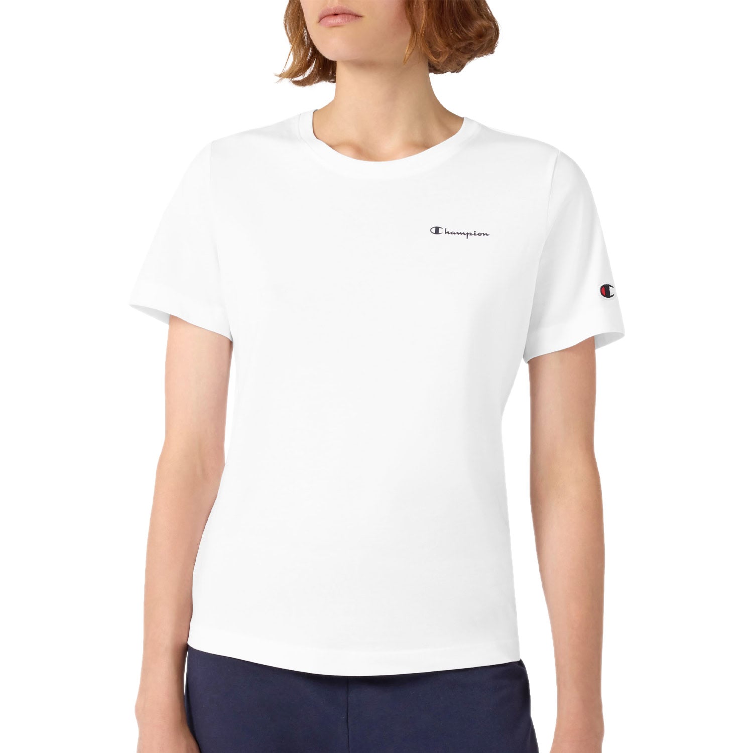 T-Shirt Girocollo Mini Logo 118408 Donna CHAMPION