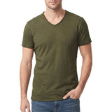 T-Shirt Scollo V Orli Vivi TM6426 Uomo CENSURED
