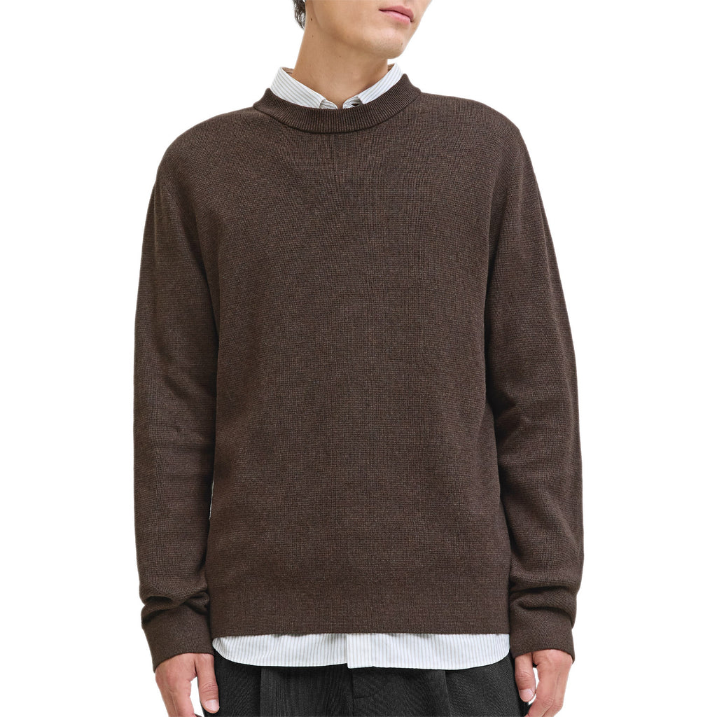 Maglione Girocollo Puro Cotone MILANO-KNIT Uomo J.J