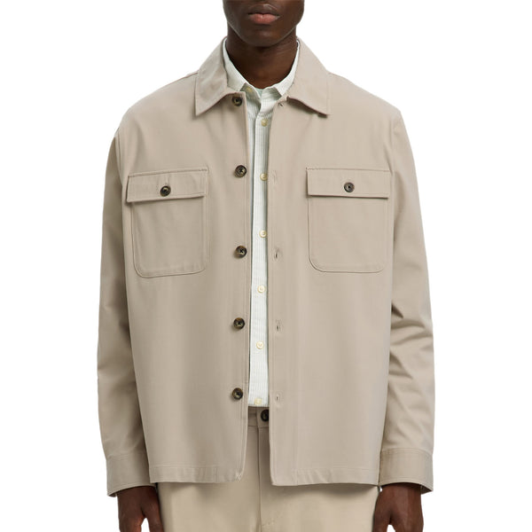 Giacca Overshirt Misto Viscosa LORENT-OVERSHIRT Uomo SELECTED