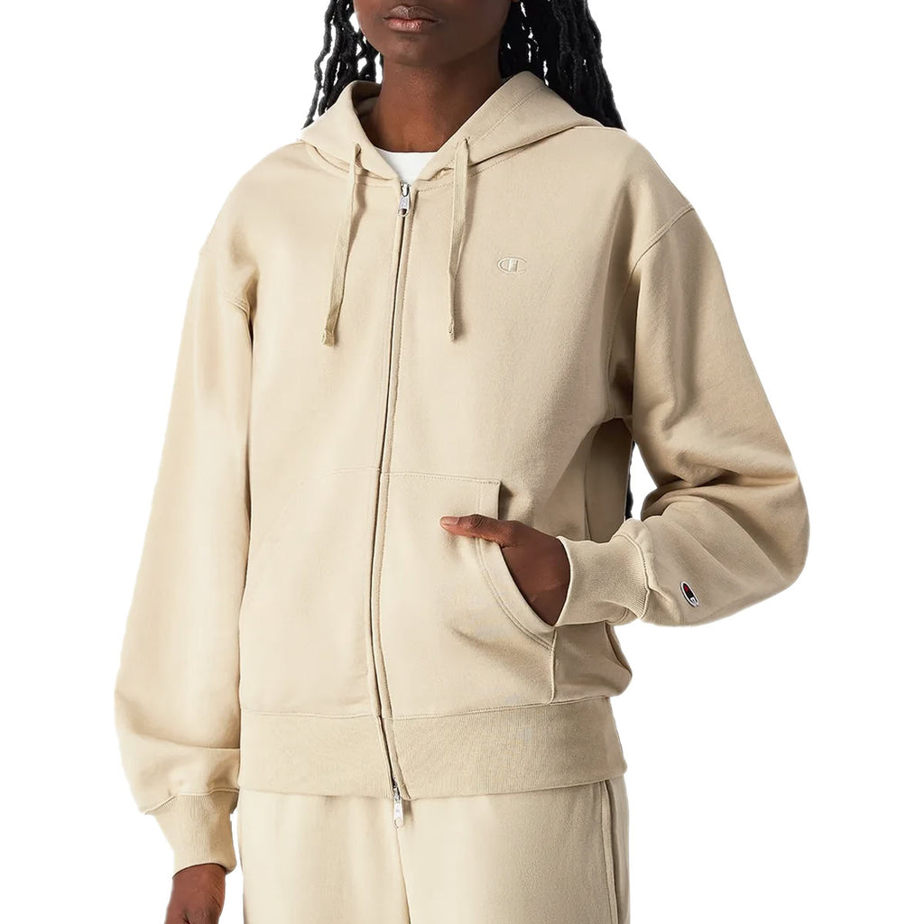 Felpa Garzata Zip Cappuccio 118099 Donna CHAMPION