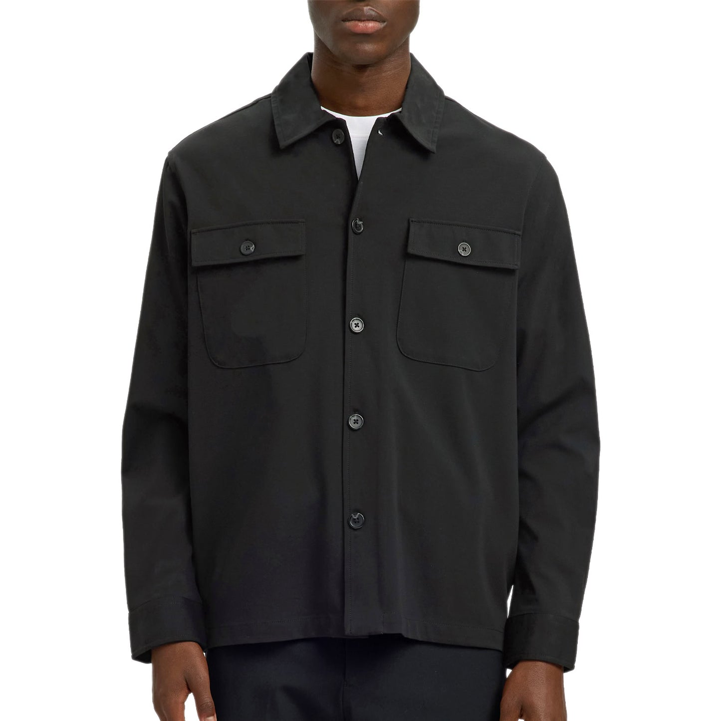 Giacca Overshirt Misto Viscosa LORENT-OVERSHIRT Uomo SELECTED