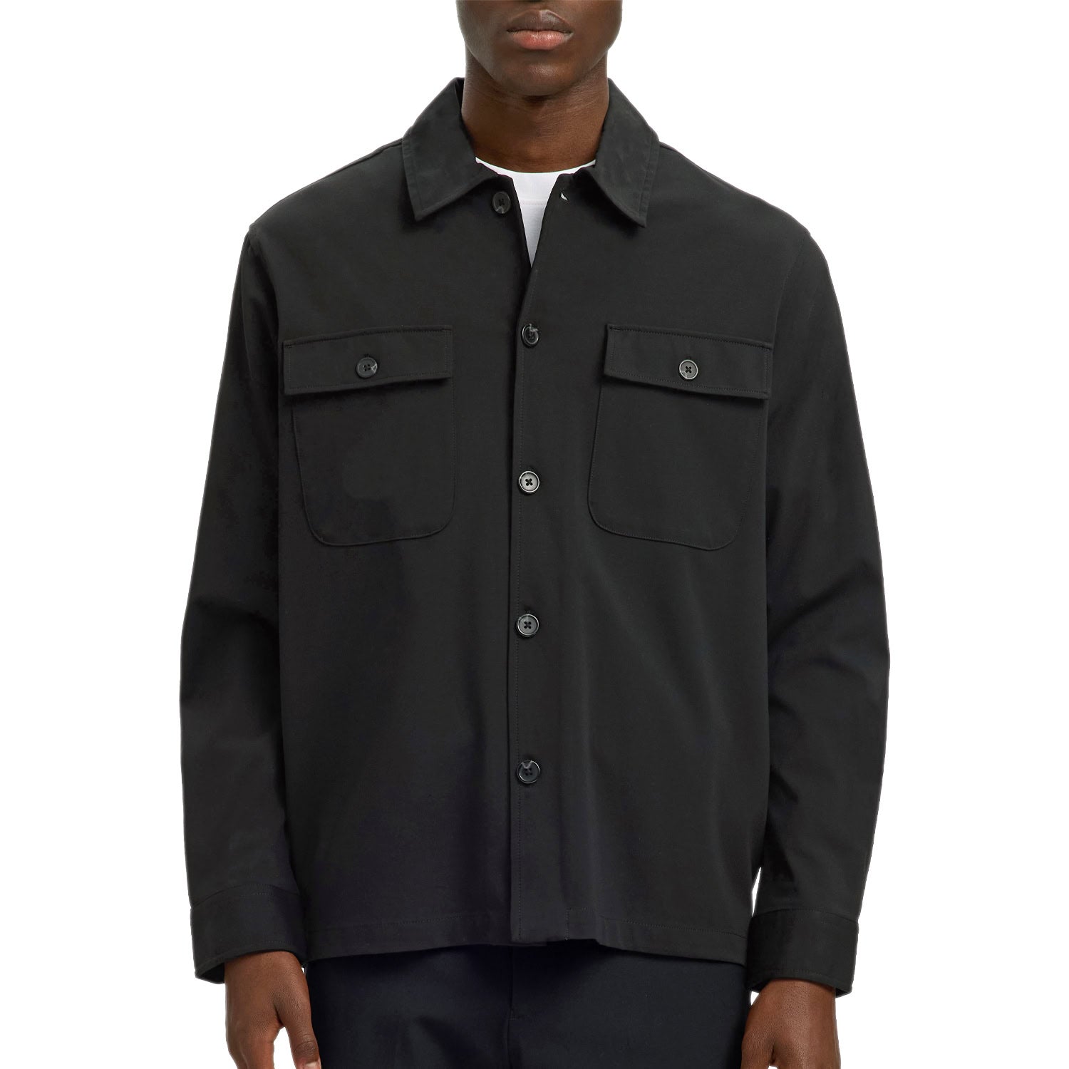 Giacca Overshirt Misto Viscosa LORENT-OVERSHIRT Uomo SELECTED