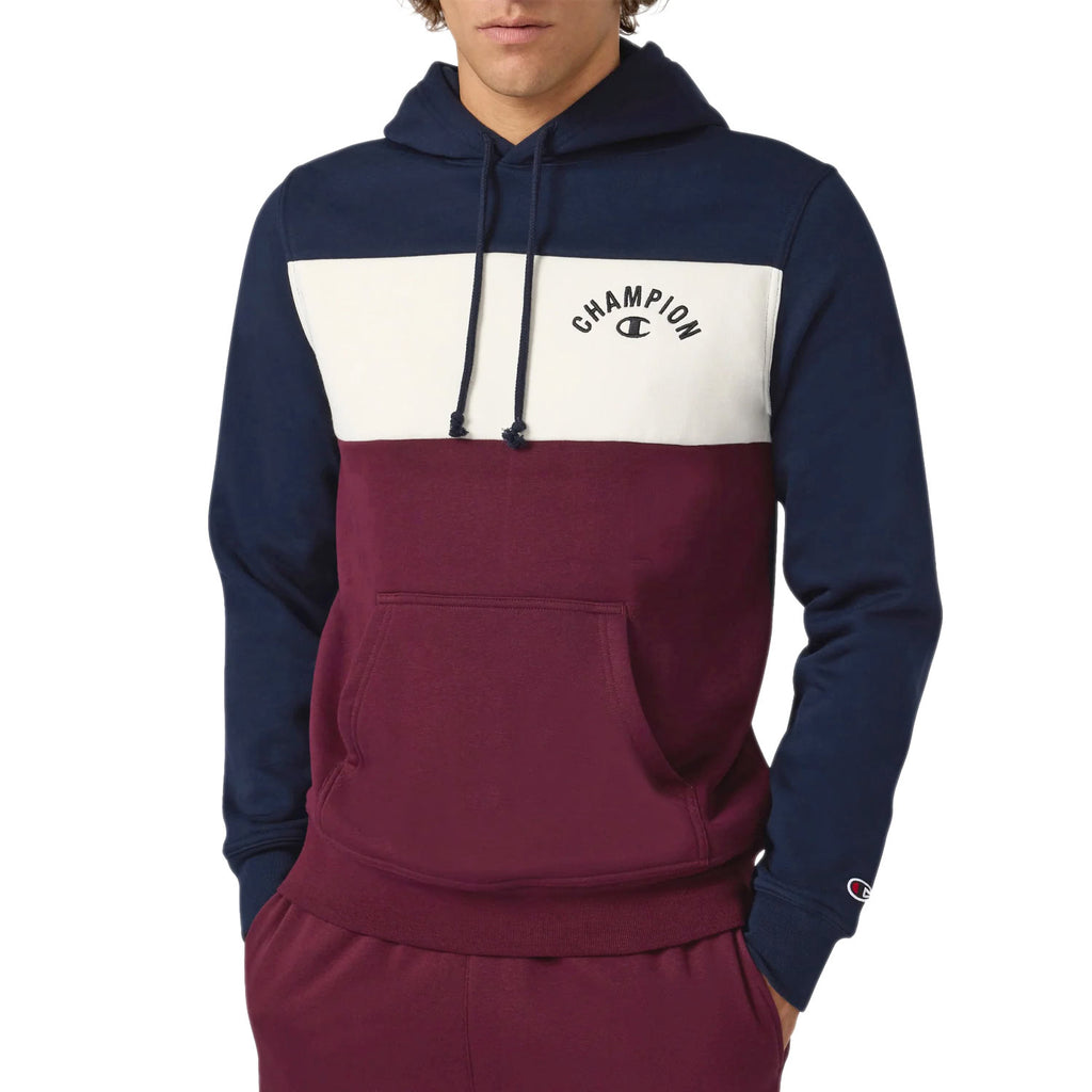 Felpa Felpata Cappuccio Color Block 221742 Uomo CHAMPION