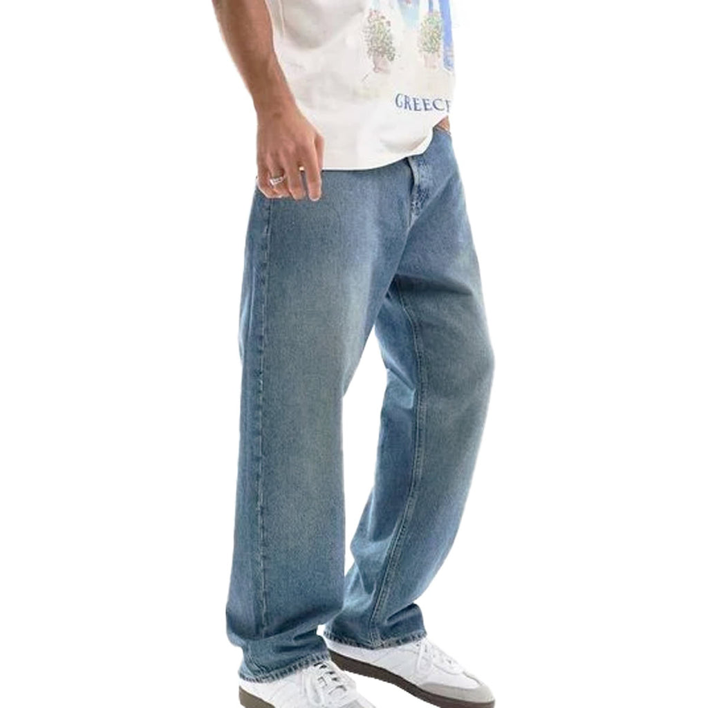 Jeans Baggy Fit Puro Cotone ALEX-ORIGINAL Uomo JACKJONES