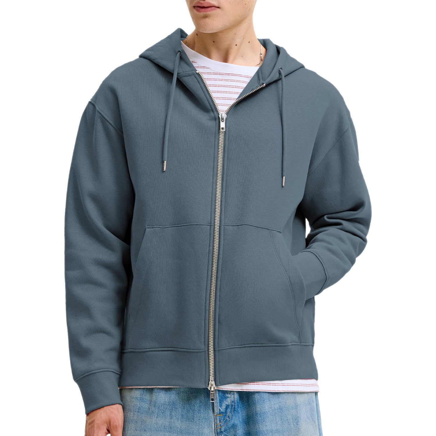 Felpa Felpata Zip Cappuccio ACE-ZIP Uomo JACK JONES