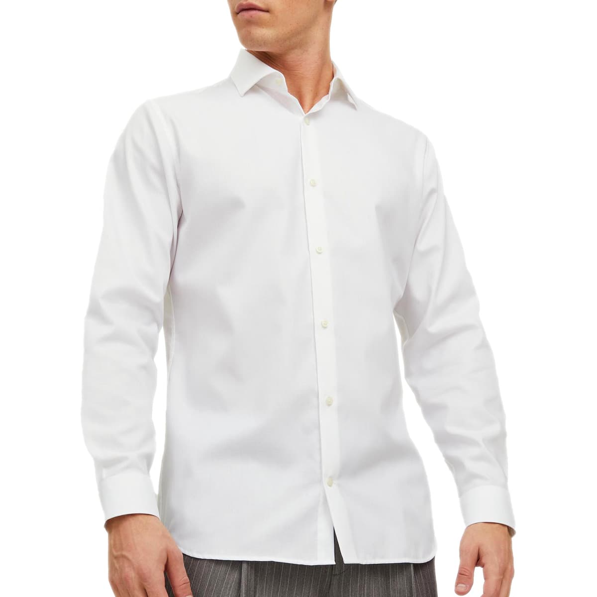 Camicia Classica Slim Fit Puro Cotone PARKER-SHIRT Uomo JACKJONES