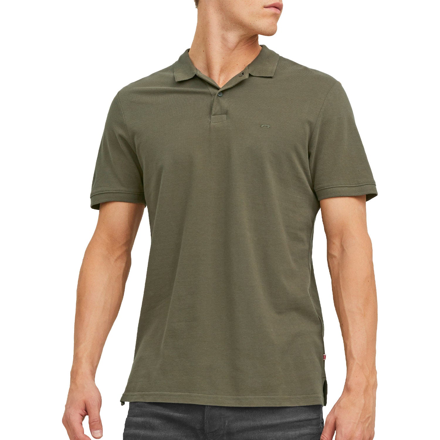 Polo Piquet Cotone Tinta Unita BASIC-POLO Uomo JACKJONES