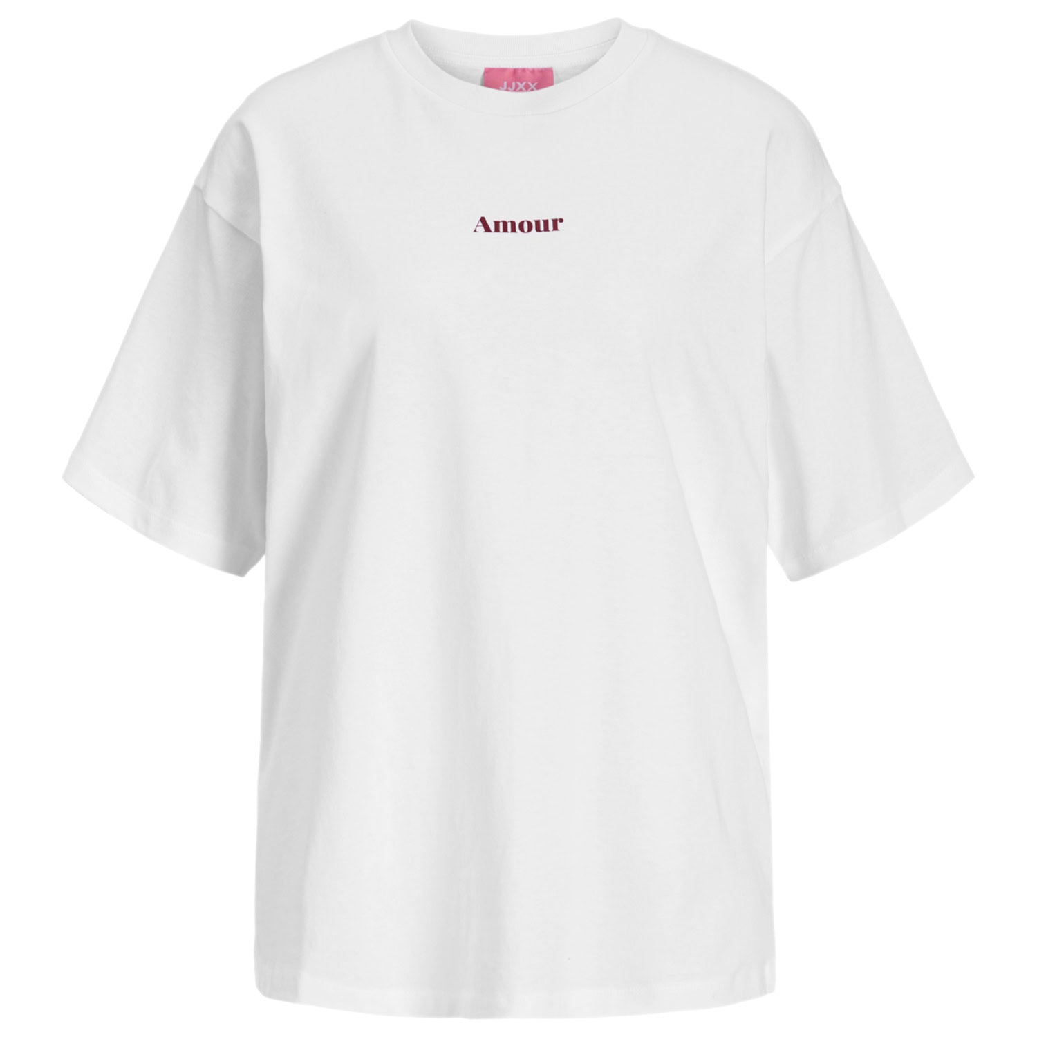 T-Shirt OverSize Stampa Love VALENTINE Donna JJXX