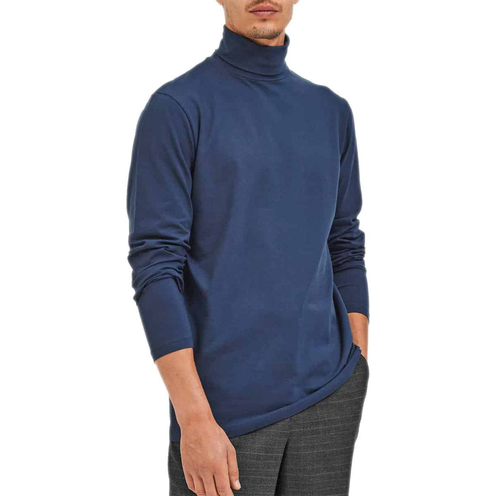 Maglietta Dolcevita Slim Fit Elasticizzata RORY-ROLL Uomo SELECTED