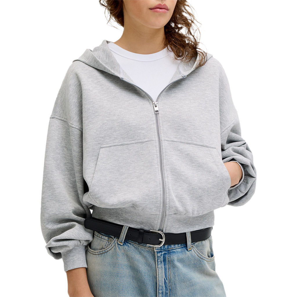 Felpa Jersey Crop Cappuccio ZENJA-HOOD Donna JJXX