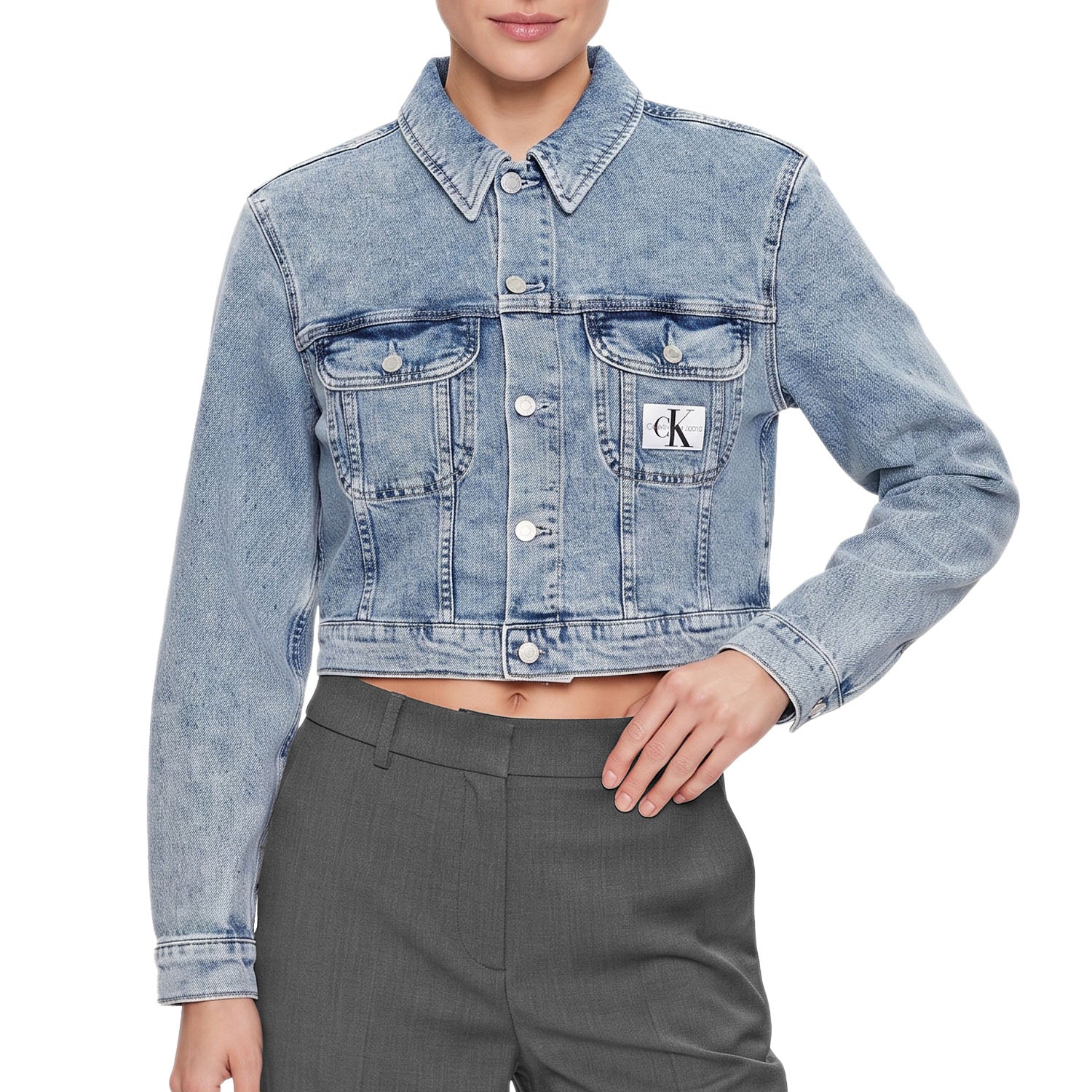 Giubbino Denim Oversize 218488 Donna CALVINKLEIN