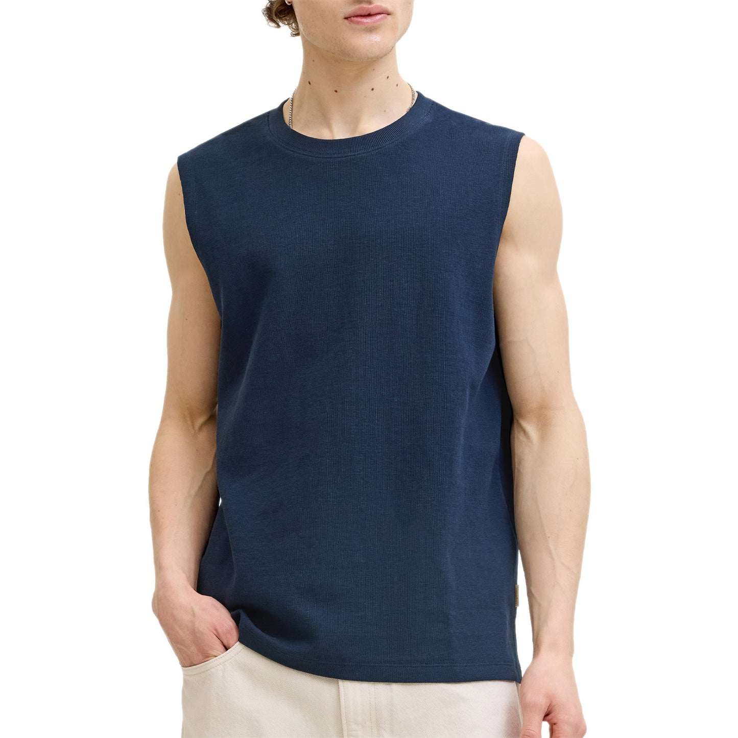 Maglia Smanicata Girocollo SAVONA-SLEEVELESS Uomo JACKJONES
