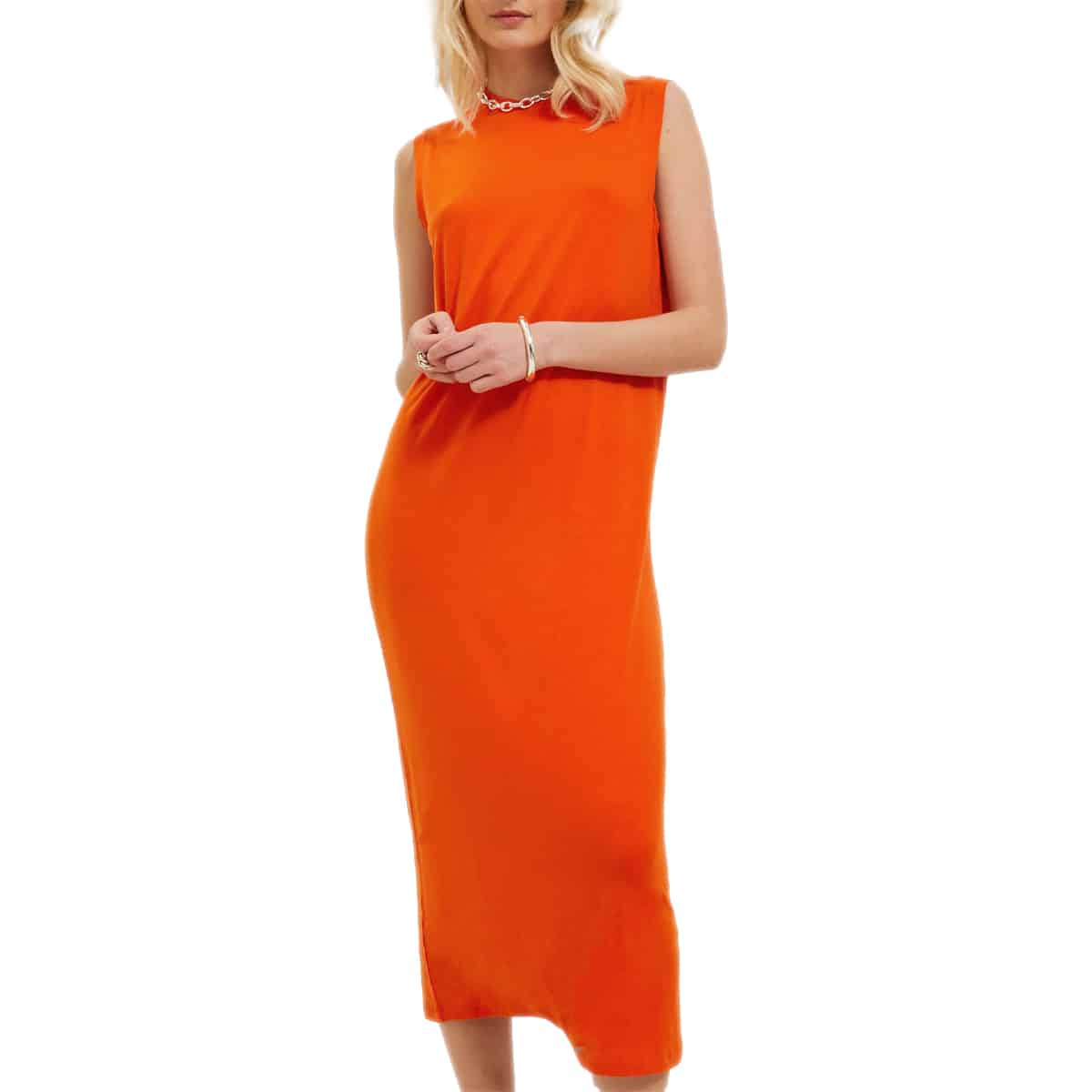 Abito Lungo Smanicato Spacchi KELLY-DRESS Donna JJXX