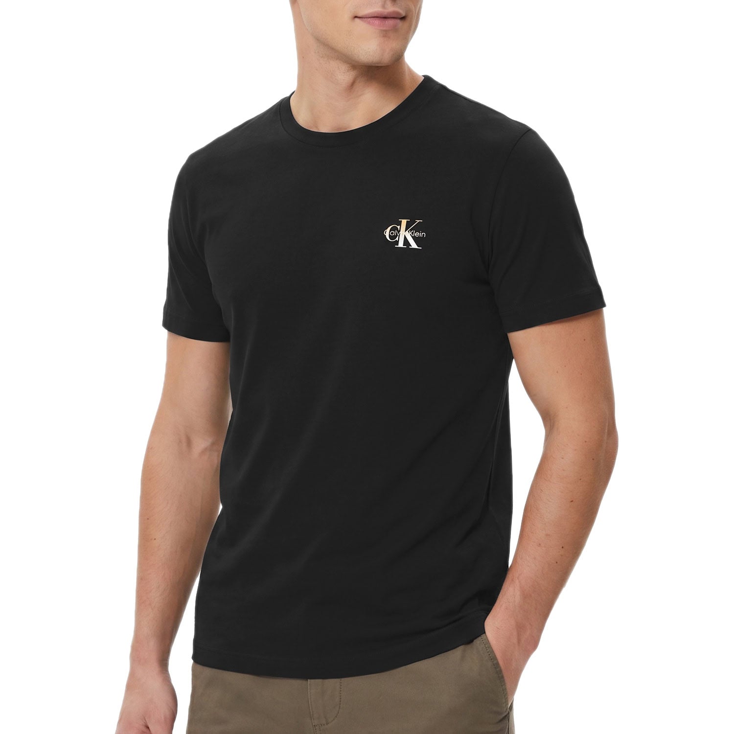 T-Shirt Mini Logo Multicolor LV00NM3022 Uomo CALVINKLEIN