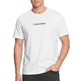 T-Shirt Logo Ricamato Puro Cotone 2748E Uomo CALVINKLEIN