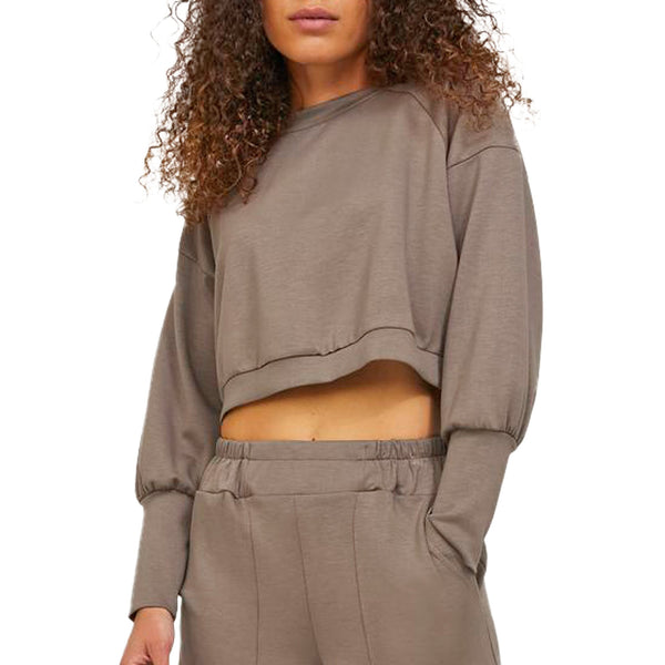 Felpa Girocollo Crop Over NANCE-LOOSE Donna JJXX