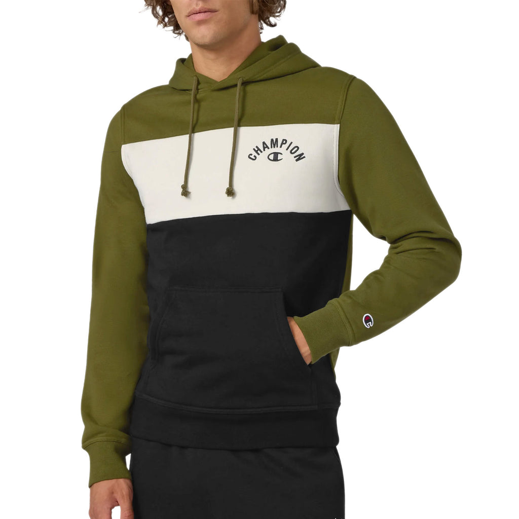 Felpa Felpata Cappuccio Color Block 221742 Uomo CHAMPION