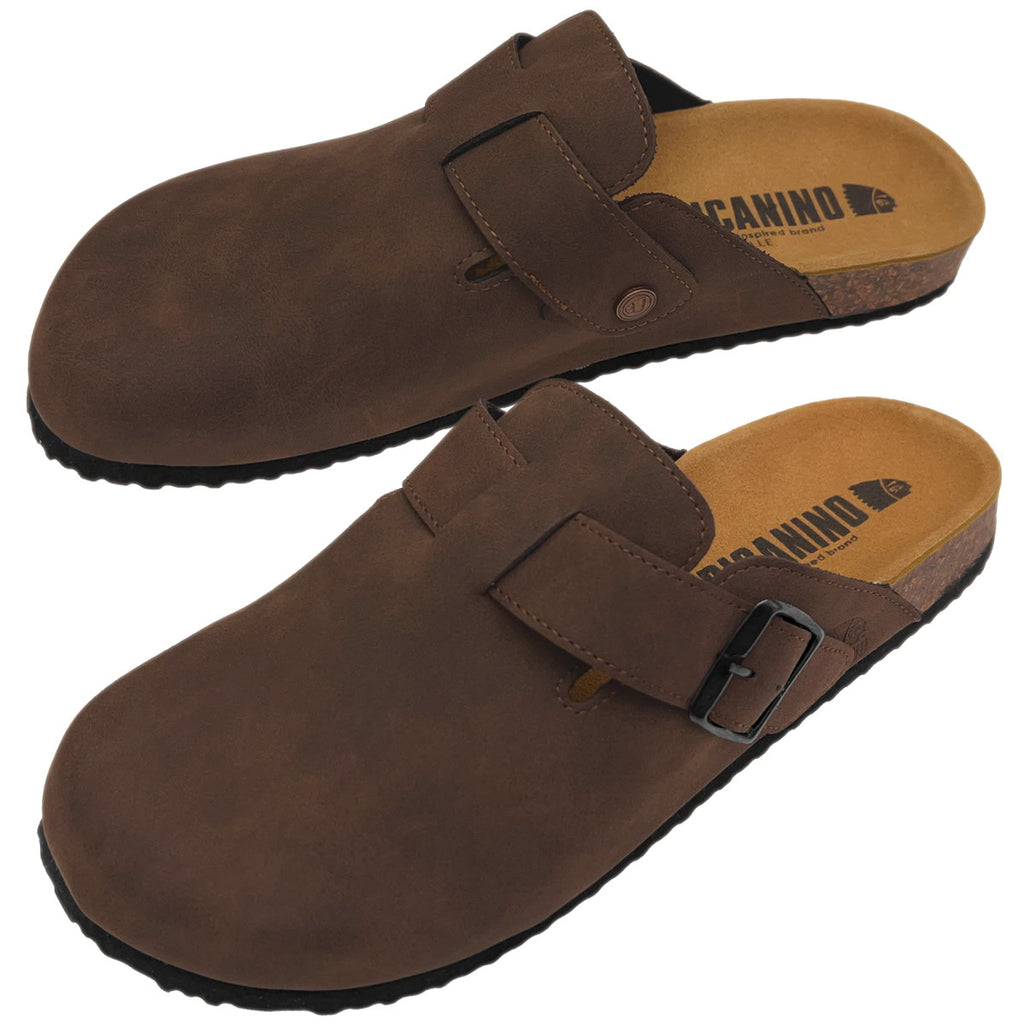 Ciabatta Zoccolo Vera Pelle MORELIA Uomo AMERICANINO