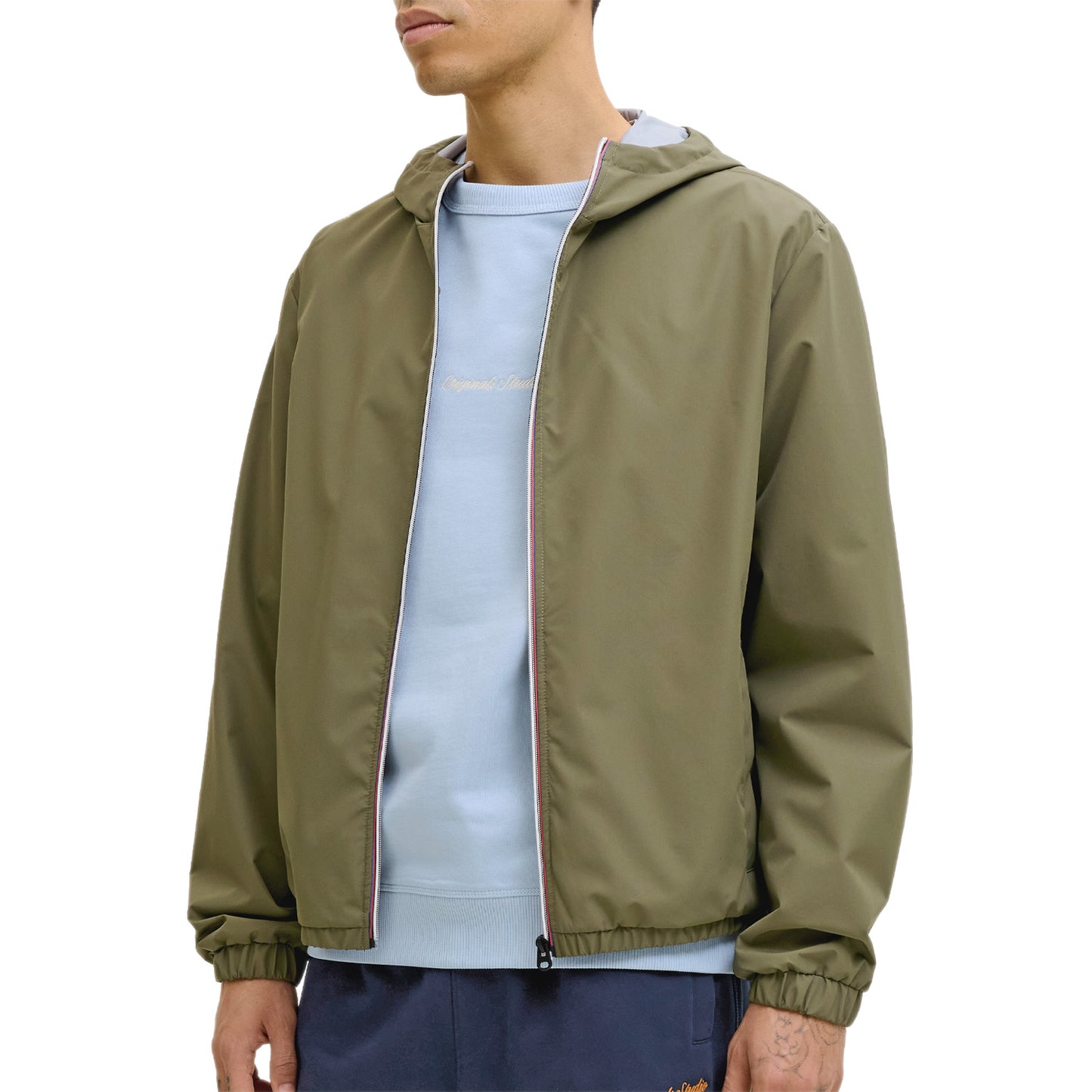 Giubbino Tecnico Impermeabile Cappuccio JAKE-JACKET Uomo JACKJONES