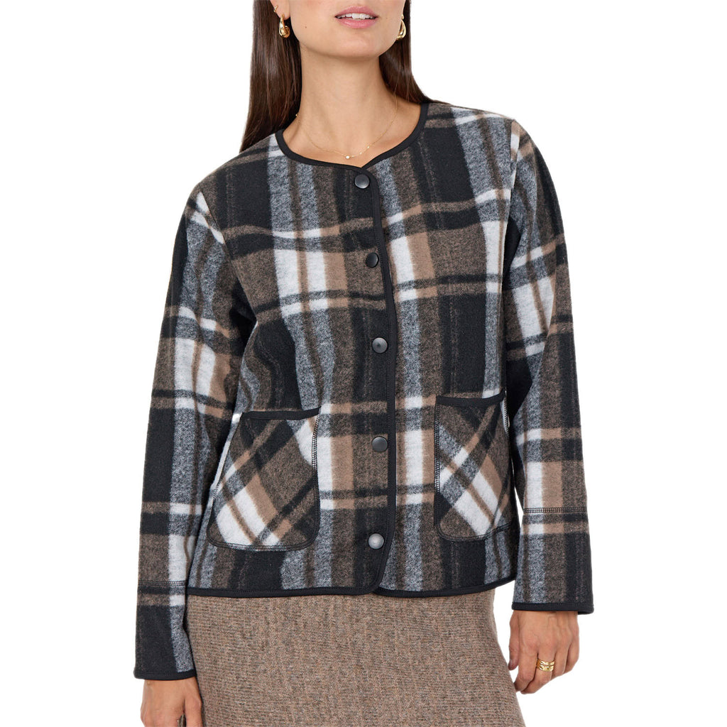 Camicia Flanella Scozzese Oversize VOCAL1 Donna SOYA