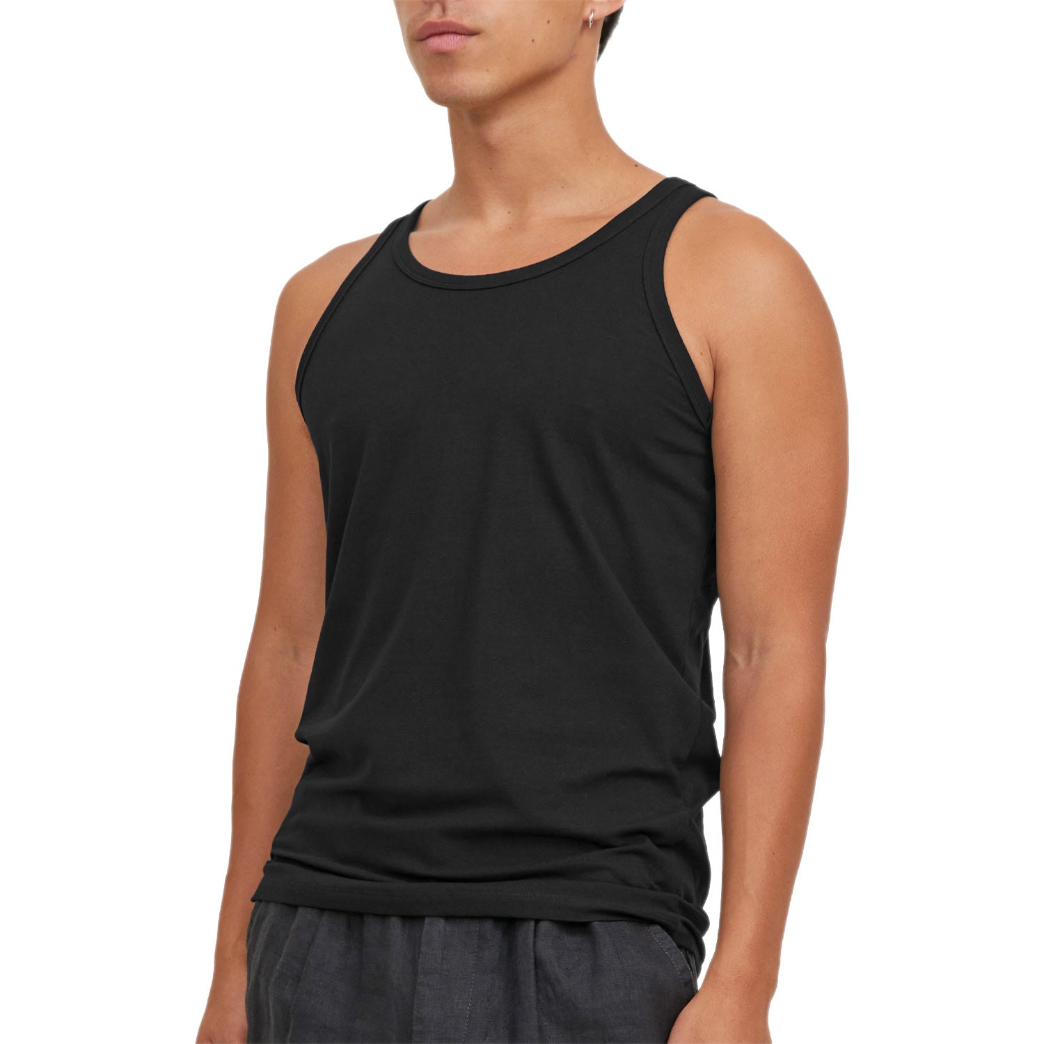 Canotta Slim Fit Cotone Elasticizzato BASIC-TANKTOP Uomo JACKJONES