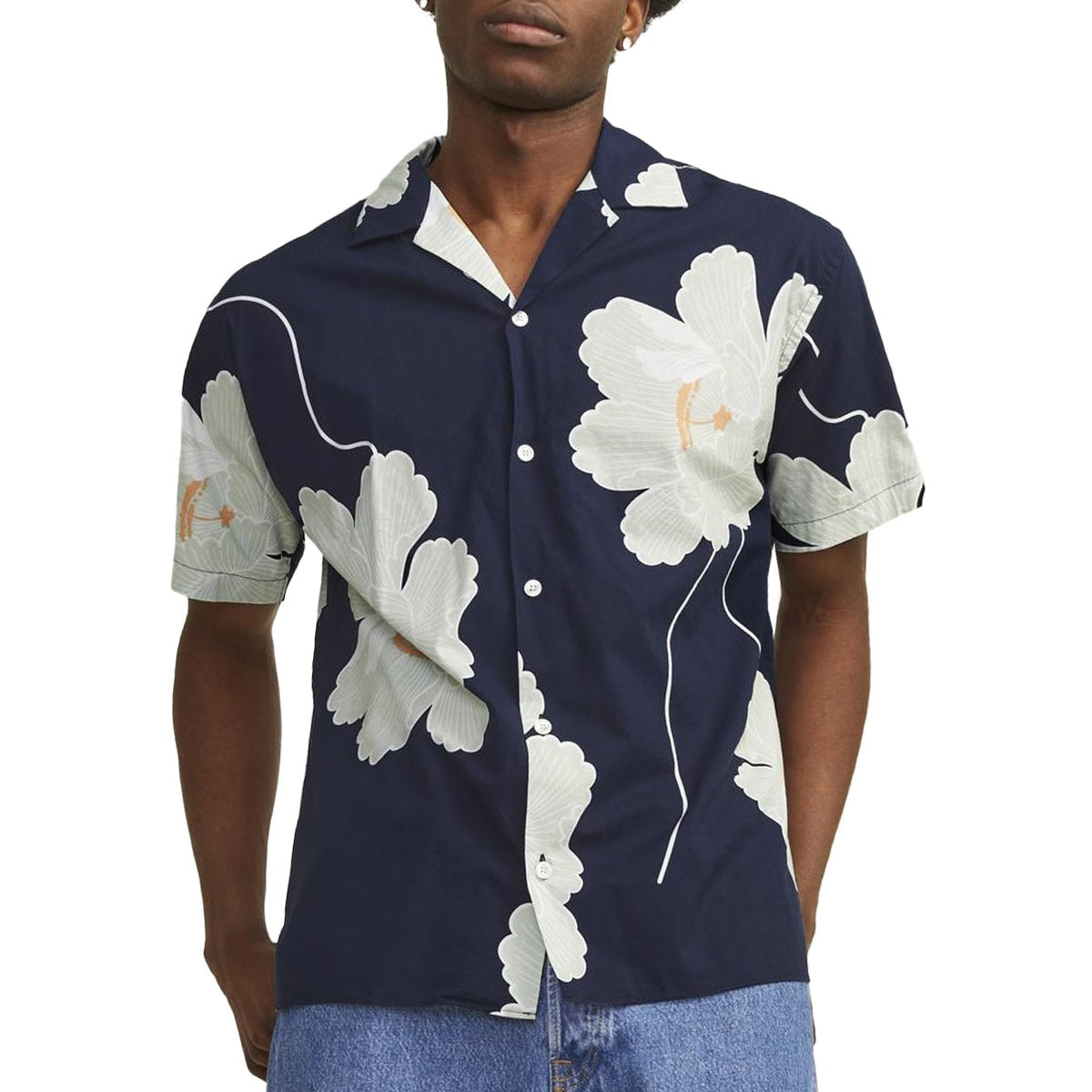 Camicia Ma.Corte Fantasia PALMA-SHIRT Uomo JACKJONES