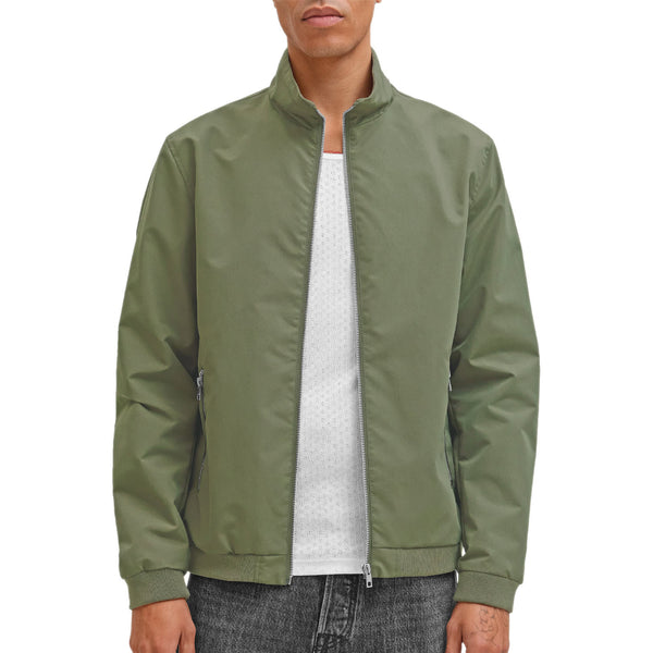Giubbino Nylon Bomber Collo Lupetto RUSH-HARRINGTON Uomo JACKJONES