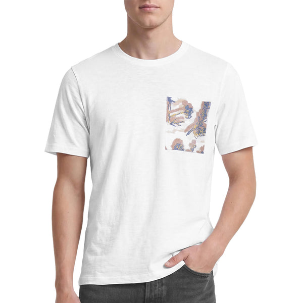 T-Shirt Fiammata Taschino Stampa MONTAUK Uomo JACKJONES