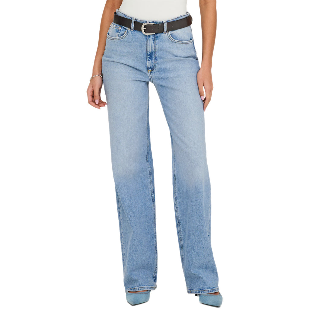 Jeans Palazzo Vita Alta Elasticizzato JUICY-365 Donna ONLY